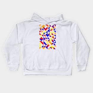 Amazing Geometric Colourful Triangle Pattern #1 Kids Hoodie